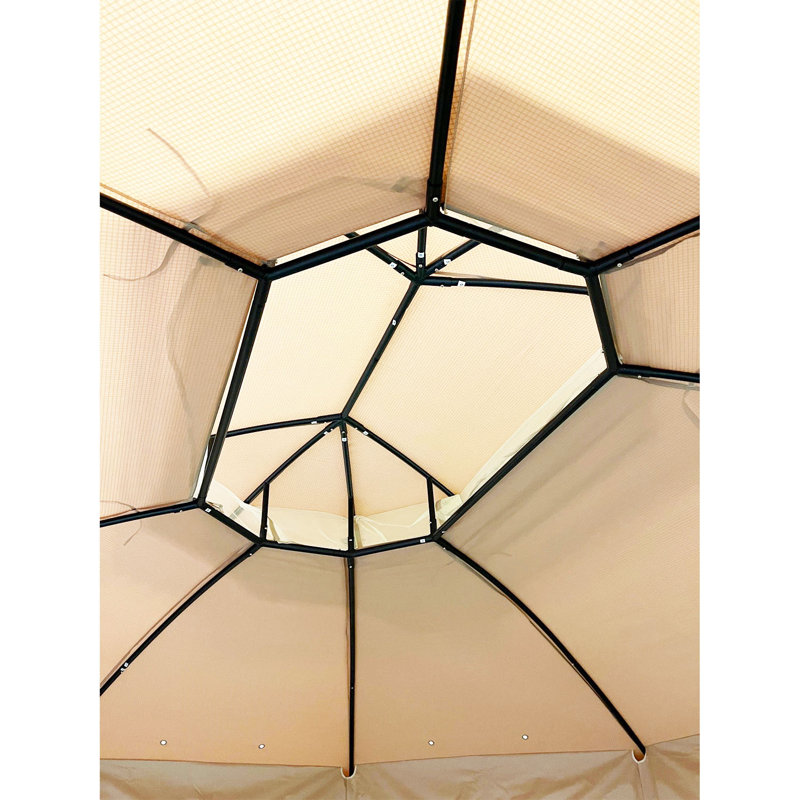 Garden Winds Jefferies Gazebo Replacement Canopy Wayfair